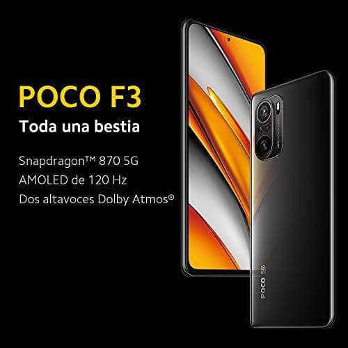 Xiaomi Poco F3 Dual SIM Amoled Display Night Black 6GB RAM 128GB 5G LT –  DealYaSteal