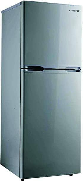 Nikai 190L Double Door Defrost Refrigerator Silver -NRF190DN4S - DealYaSteal