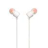 JBL T110 Wired Universal In-Ear Headphone with Microphone, White - DealYaSteal