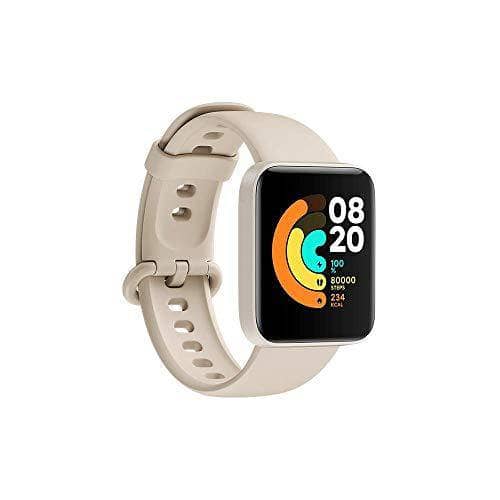Xiaomi Mi Smart Watch Lite Ivory- 1.4 Inch Touch Screen, 5ATM Water Resistant, 9 Days Battery Life, GPS, 11 Sports Mode, Steps, Sleep and Heart Rate Monitor, Fitness Activity Tracker - DealYaSteal