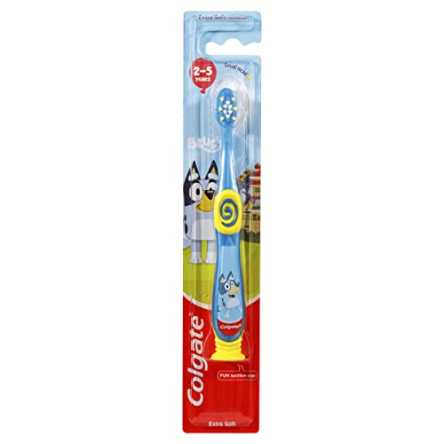 Colgate Kids Extra Soft Toothbrush 4 - 6 years, Minions or Trolls Toothbrush for Children, Soft Bristles & Small Head for Gentle Cleaning - DealYaSteal
