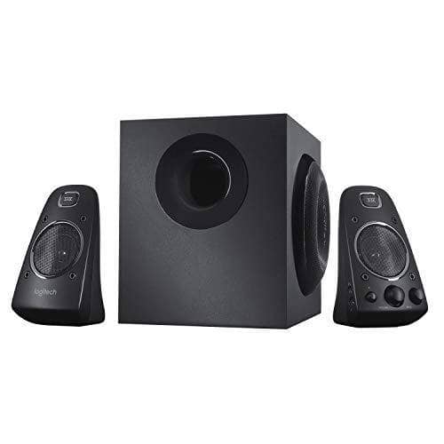 Logitech Z623 THX 2.1 Speaker System with Subwoofer, THX Certified Audio, 400 Watts Peak Power, Deep Bass, Multi Device, 3.5mm & RCA Inputs, Easy Controls, PC/PS4/Xbox/DVD Player/TV/Smartphone/Tablet - DealYaSteal