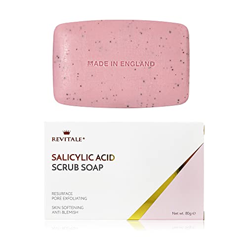 Revitale Salicylic Acid Scrub Soap, Pore Exfoliating, Softening Skin, Anti-Blemish - DealYaSteal