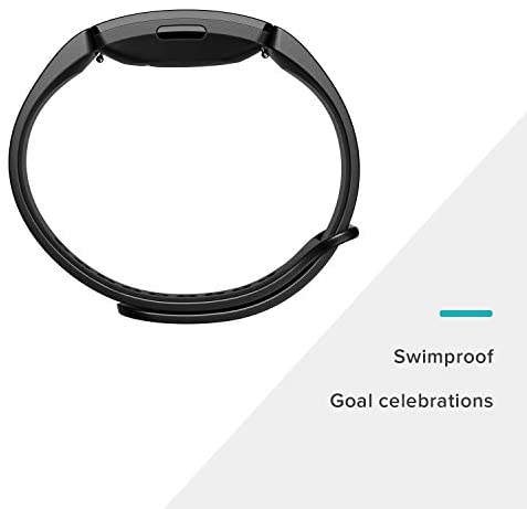 Fitbit FB412BKBK Inspire Fitness Tracker Black Black Black Large Small - DealYaSteal