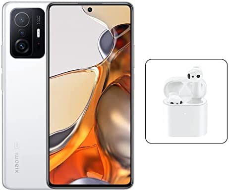 Xiaomi 11T Pro Dual SIM Amoled DotDisplay Moonlight White 8GB RAM 256GB 5G  Mi True Wireless Earphones 2S Xioami 11T Pro MZB09