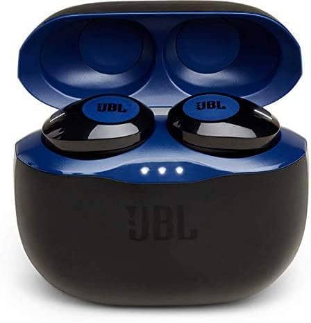 JBL T120TWSBLU True Wireless In-Ear Headphones Blue - (Pack of 1) - DealYaSteal
