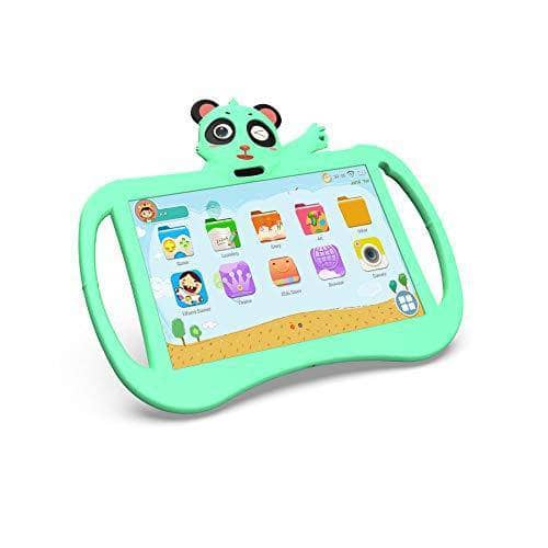 Lenosed E100 10.1 Inch Kids Tablet Quad Core Dual Sim Dual Camera Android 8.1 64GB 4GB DDR3 4G LTE Wi-Fi (green) - DealYaSteal