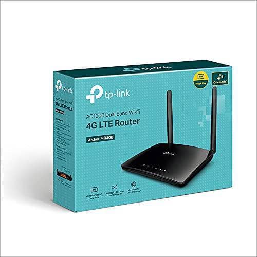 TP-Link Archer MR400 AC1200 Wireless Dual Band 4G LTE Router, 4G LTE Router, Plug and Play, Compatibility for SIM cards in 100+ countries, 64 Devices Connectivity, Parental Controls - DealYaSteal