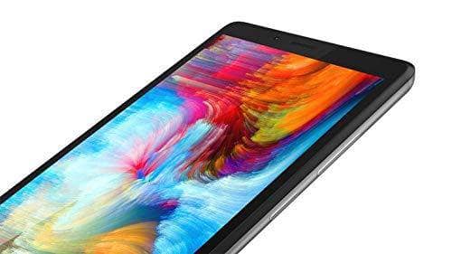 Lenovo Tab M7 (TB-7305X) 7 inch Tablet MediaTek MT8765 Processor 2GB RAM 32GB Storage WiFi+4G LTE - Voice Call Android OS Iron Grey - [ZA570140AE] Bundle with Back Cover + Film - DealYaSteal
