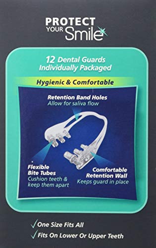 DenTek Ready Fit Dental Guards to Help Prevent Night Time Teeth Grinding and Clenching known as Bruxism (12 pack) - DealYaSteal