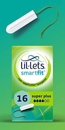 Lil-Lets Non-Applicator Super Plus Tampons X 96 | 6 Packs of 16 | Heavy Flow - DealYaSteal