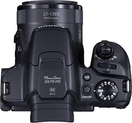 Canon power shot sx70 HS 4K UHD, 20.3 MP, black - DealYaSteal