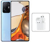 Xiaomi 11T Pro Dual SIM Amoled DotDisplay Celestial Blue 8GB RAM 256GB 5G Mi True Wireless Earphones 2S - DealYaSteal