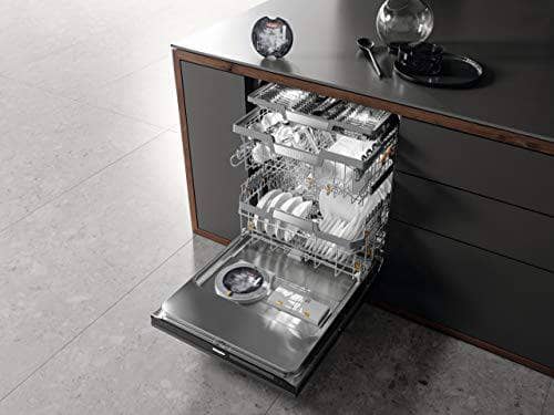 Miele Freestanding Dishwasher G 7310 SC with AutoDos - World's First Automatic Detergent Dispencing System, min 6.0 l Water Consumption, 9 Wash Programs, Stainless Steel Finish - DealYaSteal
