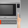 Panasonic 34L Convection oven,NN-CD87, Silver, with Healthy Air Fryer Menus - DealYaSteal