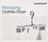 LocknLock Hanging Clothes Dryer | Stainless Steel |with 16 PEGS, ETM511 - DealYaSteal