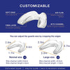 ASRL Mouth Guard for Clenching Teeth at Night, Night Guards for Teeth Grinding (4 Trays, 2 Sizes) - DealYaSteal
