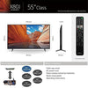 Sony 55 Inch BRAVIA X80J Smart Google TV 4K Ultra HD With High Dynamic Range HDR KD-55X80J 2021 Model - DealYaSteal