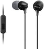 Sony MDREX15AP Wired In-Ear Headphones with Mic - Black - DealYaSteal