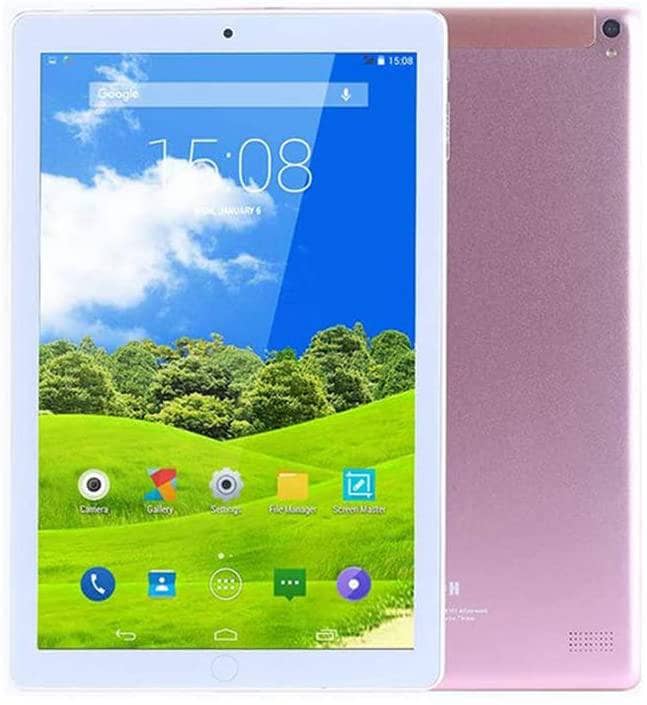 Atouch A102 Tablet 10.1 Inch Dual Sim 64GB Storage 4GB RAM WiFi 4G Network Android Tablet (Gold) - DealYaSteal