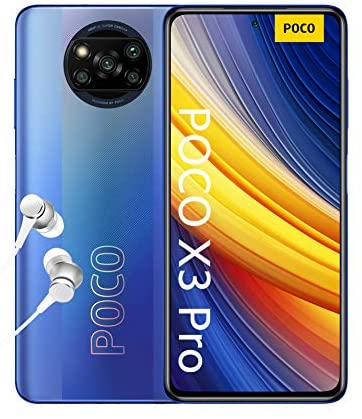 POCO X3 Pro Smartphone 8 256GB 6 67 120Hz FHD DotDisplay Snapdragon 860 48MP Quad Camera 5160mAh Frost Blue UK Version 2 Years Warranty - DealYaSteal