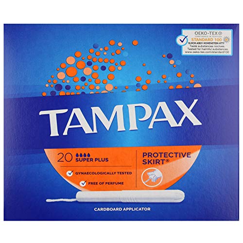 Tampax Tampons Applicator Super Plus 20 Pack, 200 g - DealYaSteal