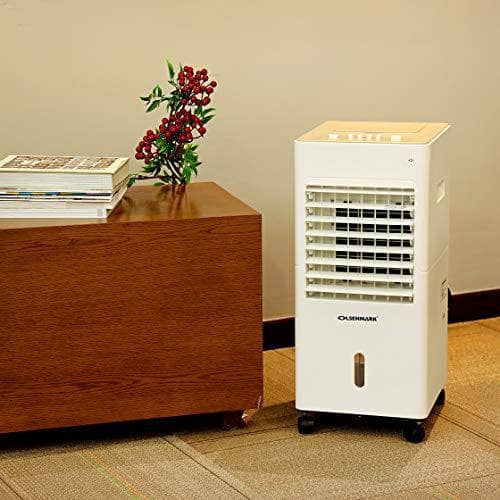 Olsenmark Air Cooler - 3 Speed Settings - Cooler, Air Purifier and Humidifier - Ice Packs - Dust Gauze - Water Filter - DealYaSteal