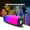 Portable Wireless Bluetooth Speaker Hi-Fi Stereo Speaker with Colorful LED Lights Built-in Mic aUX TF FM Radio Hands Free Support for iPhone Samsung android Smartphone iPad Laptop - DealYaSteal