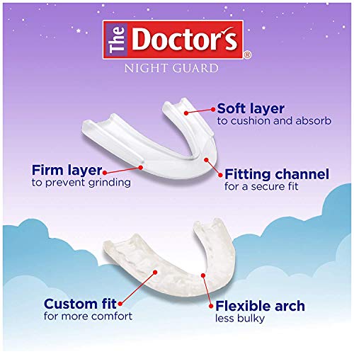 The Doctor's Advanced Comfort NightGuard | 1 Dental Guard and Case | Dental Protector for Nighttime Teeth Grinding - DealYaSteal