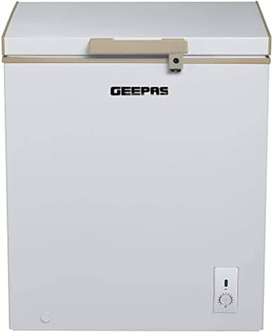 Geepas GCF1706WAH Chest Freezer, 170L - DealYaSteal