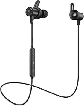 SoundPEATS Q30HD Bluetooth Earphones, In-Ear IPX6 Sweatproof Headphones with Mic (13 Hours Playtime, APTX-HD, CVC Noise Cancellation, 10mm Drivers) - DealYaSteal