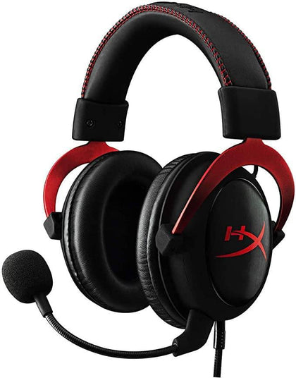 HyperX Cloud II Gaming Headset for PC & PS4 & Xbox One Nintendo Switch - Red (KHX-HSCP-RD) 17 x 12 x 7 cm - DealYaSteal