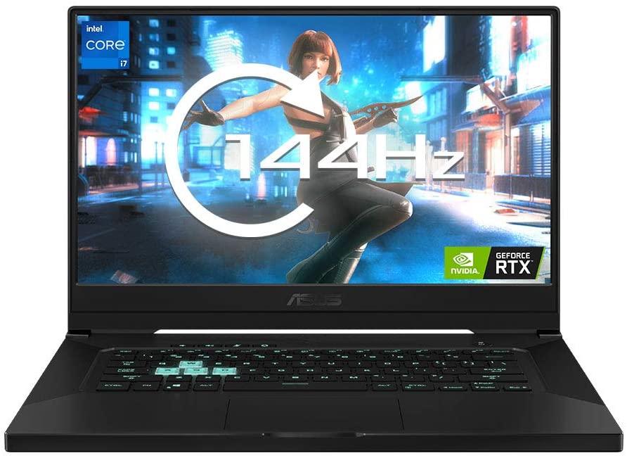 ASUS TUF Dash FX516PR 15 6 Inch Full HD 144 Hz Gaming Laptop Intel i7 11370H Nvidia GeForce RTX 3070 8 GB Graphics 16 GB RAM 8 GB x 2 512 GB SSD Windows 10 - DealYaSteal