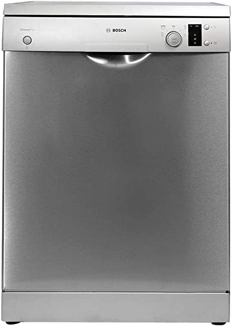 Bosch 12 Place settings 5 Programs Free standing Dishwasher, Silver - SMS50D08GC - DealYaSteal