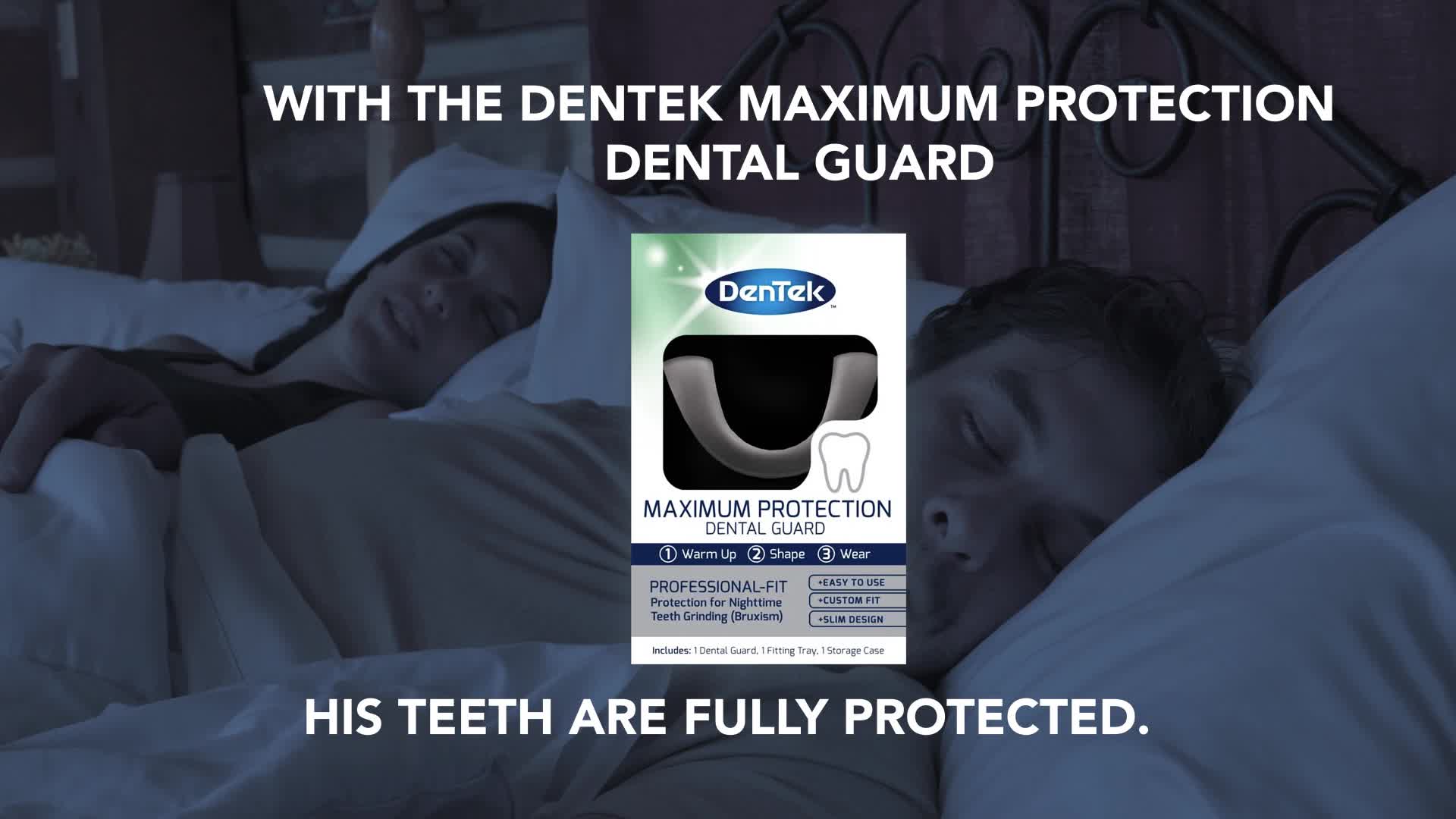 DenTek Maximum Protection Dental Guard to Help Prevent Night Time Teeth Grinding (Bruxism) - DealYaSteal