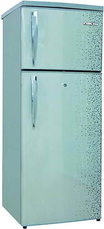 Nikai Double Door Defrost Refrigerator Silver -NRF200DN3M - DealYaSteal