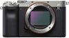 Sony Alpha 7C Compact Full Frame Mirrorless Camera, 24.2 MP, Body Only, a7c, Silver - DealYaSteal