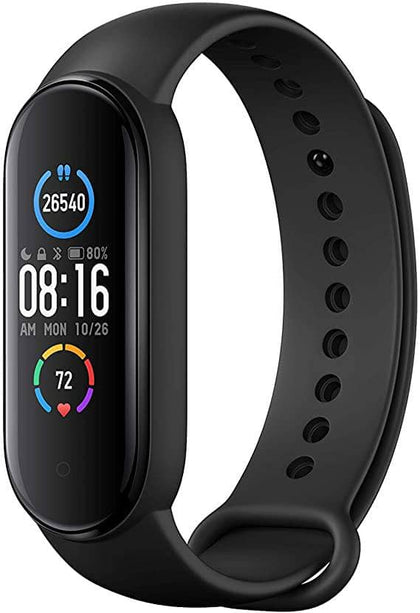 Xiaomi Band 5 Smart Fitness Bracelet Heart Rate Monitor,Sports Waterproof Wristband,2020 Latest Bluetooth 5.0 Color AMOLED Screen, Black,Mi band 5,black - DealYaSteal