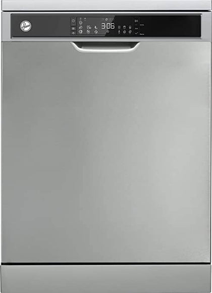 Hoover Dishwasher Free Standing, 15 Place Settings, 7 Programs, Steel, Made in Turkey, HDW-V715-S - DealYaSteal