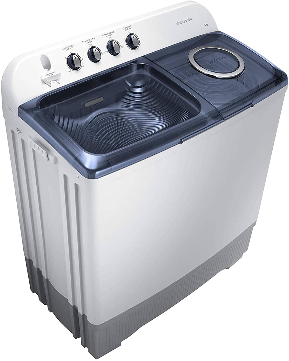 Samsung 12KG Top Load Washing Machine Semi-Automatic WT12J4200MB/GU - DealYaSteal
