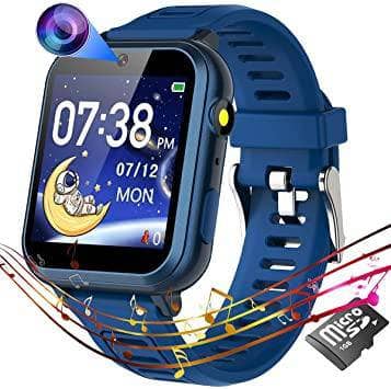 Kids Smart Watch for Boys Girls,Child Smartwatches with 16 Games Music Player Camera Alarm Clock Calculator 12/24 hr Touch Screen for Kids Age 4-12 Birthday Educational Learning Toys - DealYaSteal