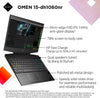 HP OMEN 15T Gaming Laptop Intel 10th Gen 6 Core i7 10750H 2 6Ghz 16GB 1TB 512GB SSD 15 6 Inch FHD 144 Hz NVIDIA GeForce RTX 2070 Max Q 8GB 4 Zone RGB Backlit Eng Keyobard Win 10 Black - DealYaSteal