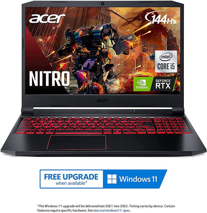2021 Latest Acer Nitro 5 Gaming Laptop 15 6 FHD 144Hz Display Core I5 10300H Upto 4 5GHz 8GB 256GB SSD NVIDIA RTX 3050 4GB Graphics Intel Wi Fi 6 Backlit Eng Key WIN10 Black - DealYaSteal