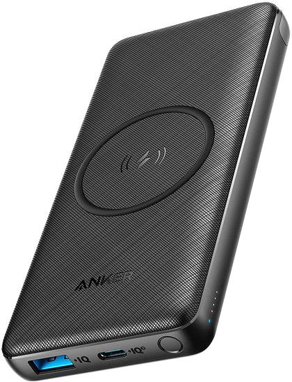 Anker Wireless Power Bank 10 000mAh PowerCore III 10K Wireless Portable Charger with Qi certified 10W Wireless Charging and 18W USB C Quick Charge for iPhone 12 Pro Pro Max 11 Pro iPad - DealYaSteal