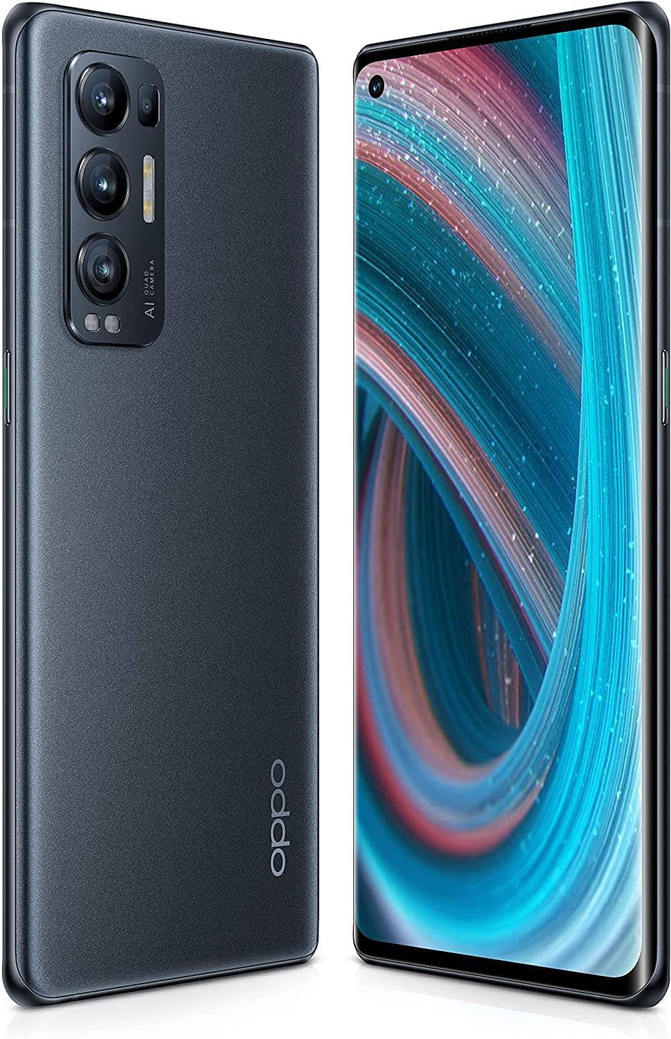 OPPO Reno5 Pro 5G Dual SIM Smartphone with OPPO Speaker 256GB 12GB RAM 65W SuperVOOC 50MP AI Quad Camera 4K AI Highlight Video Fingerprint and Face Recognition 5G Mobile Phone Galactic Silver - DealYaSteal